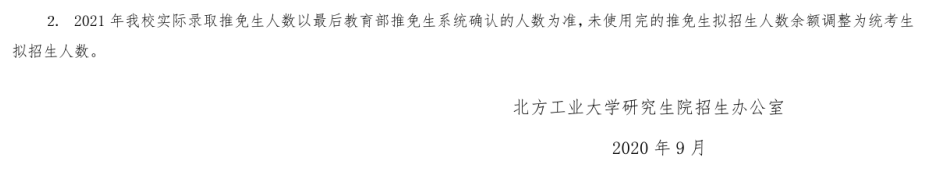 北方工業(yè)大學(xué)2021年碩士研究生考試招生專(zhuān)業(yè)目錄