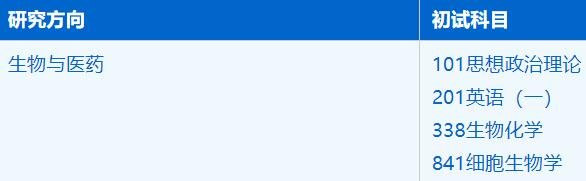2023考研招生簡章:中國科學技術大學先進技術研究院生物與醫藥專業2023年碩士研究生招生簡章
